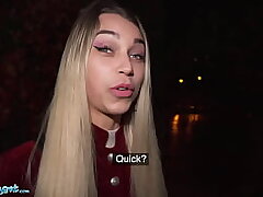 Public Agent Elena Vedem Gets Deepthroat Oral job Examination Banged Point of view Doggystyle