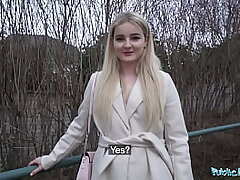 Public Agent Steamy Blondie from California Sucks and Fucks a Huge European Cock