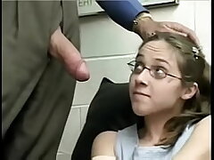 Nerdy nubile fucked
