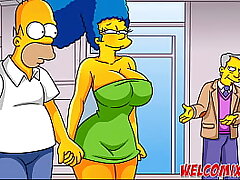 The hottest MILF in town! The Simptoons, Simpsons manga porn