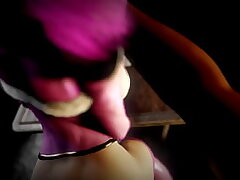 Pink Haired Super-bitch Had an Arrangement with the Detective