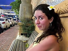 Public Pickup - Foot rubdown completes in hot hook-up