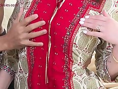Landlady tantalizes young tenant Niks Indian