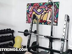 Crazy Light-haired Hottie Joslyn Jane Teases JMac Before Taking A Gash Exercise - REALITY KINGS