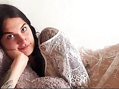 Handsome StepSister Oral pleasure my Cock and Rigid Labia Fuck after Reading a Pixie Tale