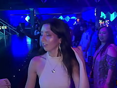 Nasty dame agreed to bang-out in a nightclub in the rest room