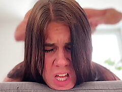 School Girl Takes in Mouth After Buttfuck