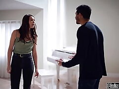 Guy gets into stepbrothers wifes panties