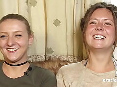 Firsties: Sofie has her first-ever experience with a damsel and right in front of the camera