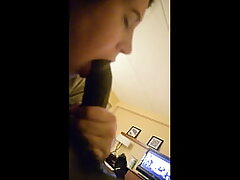 sugary-sweet samantha uses them man meat sucking lips