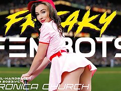 Sex Robot Veronica Church Teaches Inexperienced Boy How To Make It To Third Base - Bizarre Fembots