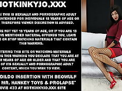 Full faux-cock insertion with beowulf from Mr. hankey fucktoys & rosebutt