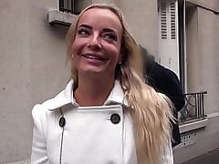 Steaming light-haired Austrian Victoria Pure having rectal soiree with French meat