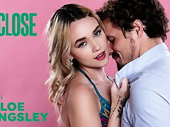 Puny Newcomer Khloe Kingsley Likes Powerful Muff Eating before getting Har...