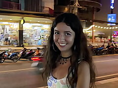 Fucked all night in Assfuck and brought to orgasm the woman I picked up in a club on the beach