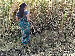 When Komal was urinating in the fields of unknown people, he brought her into the building and boinked her.