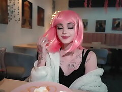 Guzzled a Acquaintance in a Restaurant to Shag Her 4k - Pinkloving