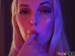 TEENFIDELITY Teasing Fate With A Little Blonde