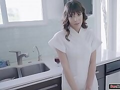 Stepmother likes sucking her stepsons bone