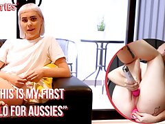 Ersties - Blonde Honey Frigs Herself Before Taking hold of a Fucktoy