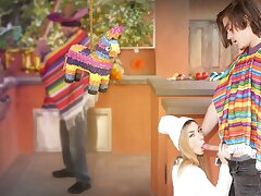 Step Siblings Demi Hawks and Tyler Cruise Slink Out Of Festivity For A Hasty Fuck - FamilyStrokes