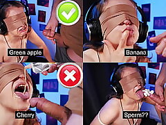 Highly CRAZY Trick! My best Buddy Tricked me when I Guessed the fruit. xSanyAny GAME OF TASTE 2024.06.23