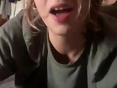 Seeing the wifey fuck the girlfriend with a strap on while I wank off