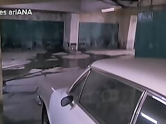 An Buttfuck favor in the parking lot, with my teacher after training. Buttfuck leaning on the Torino Coupe! Risky sex in public place