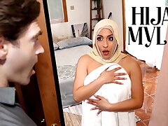 Jumpy Hijab Wife Is Concerned About Being Alone With Another Man