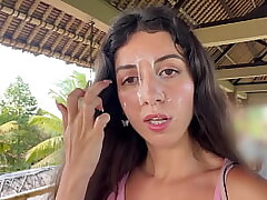 Asked the waiter to cum on my face in a public cafe - I only like to dine glazed in cum - Cumwalk