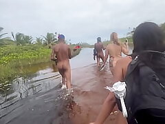 I went to have some lovemaking with my mates in the Bahia swamp