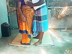 Indian step sis village home cleaning hook-up with step-brother
