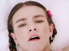 Impressive Doll Ariana Cortez Toying with Her Fuckbox in This Solo Video
