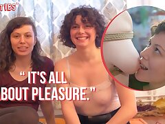 Ersties - Red-hot Femmes Have Ultra-kinky All girl Fucky-fucky With String