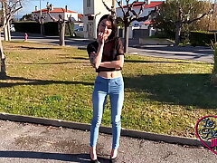 Crystal, a crazy girl who indeed wants to be banged in the donk