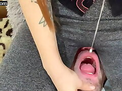 LifeStyle Lady dom - Amateur Home Lady Dominance (Facesitting in Leggings, Trampling, Spitting) (Preview)