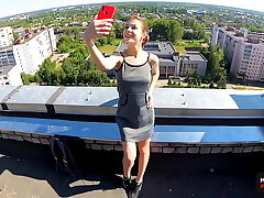 Spunk in My Undies - Public OUTDOOR Point of view