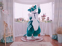 nice dragon dancing