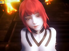Anime porn Three dimensional ( HS32)- Big orb fire dragon