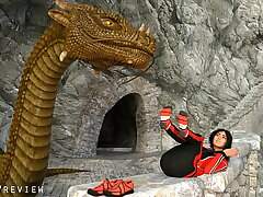 Vore Japanese Dragon Munches Tourist Soles First