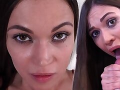 Alyssa Reece Pleads For Spunk - BLOWJOB &vert; Point of view &vert; DEEP CREAMPIE &vert; SCREAMING ORGASM &vert; Messy Converse