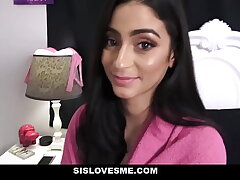 SisLovesMe - Teenage Step-sister (Jasmine Vega) Bribed To Deepthroat My Cock