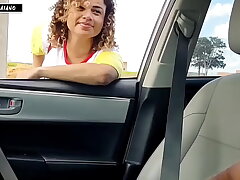 I Witnessed A Sizzling BEGGER ON THE STREET Hotwife AND TOLD HER I WAS GOING TO GIVE HER A FEED