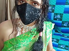Freshly Married Indian Bahu fucked by Sasur ji in her Taut Cooter clear Hindi audio