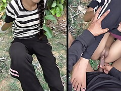 Village doll taut pussy outdoor fuckfest video, desi outdoor fuckfest video
