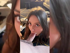 At my arrival, I get fucked in my motel room- Luna Damsel
