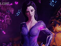 Daughter-in-law of the Void. Point of view fuck with Kai'Sa, League of Legends game parody