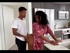 Sexy stepmother give it all