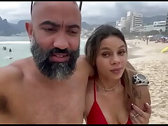 She got nasty on the beach and I penniless her donk