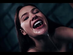 Parasited Lesbian Tribbing Teen Sex - Big Tits Costume play Girl Octokuro Transformed Into Horny Gamer